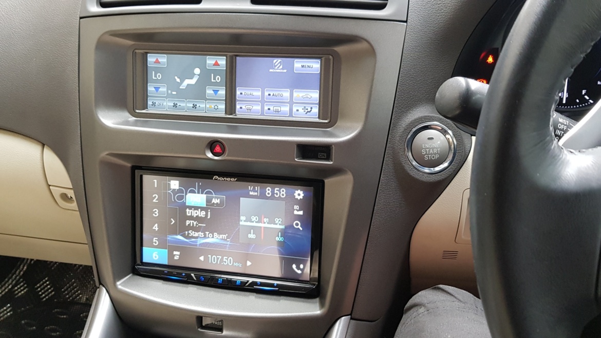 Lexus IS 520 Pioneer Head Unit Installation