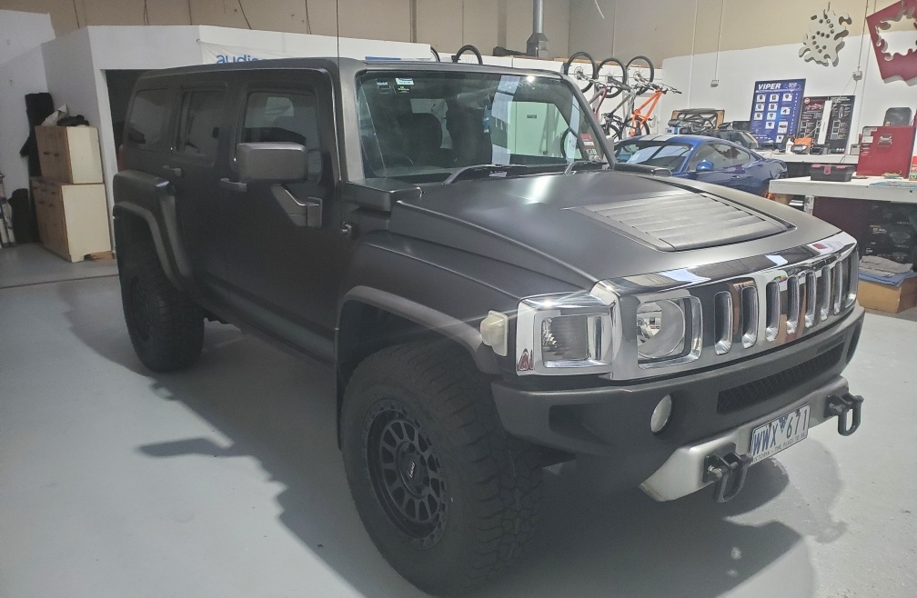 Hummer H3 Audio Upgrade