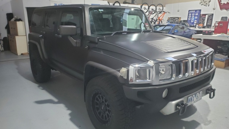 Hummer H3 Audio Upgrade