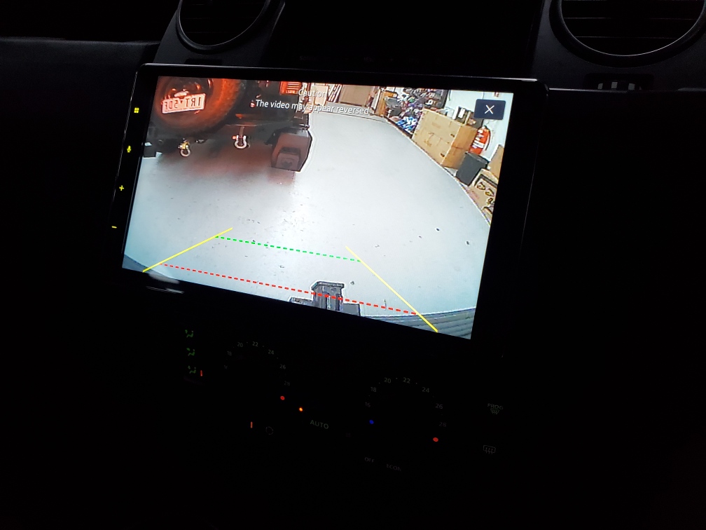 Land Rover Reverse Camera