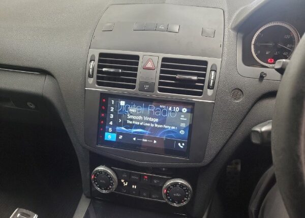 Mercedes W204 C Class Audio Upgrade