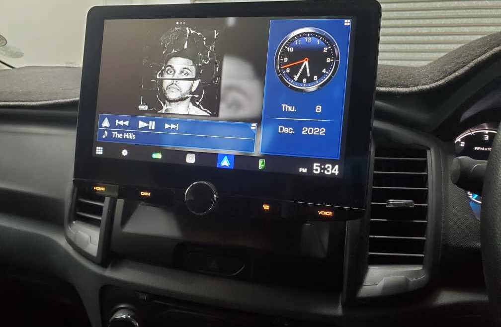 Ford PX2 Ranger Head Unit Upgrade Car Audio & Visual Melbourne Tower Audio