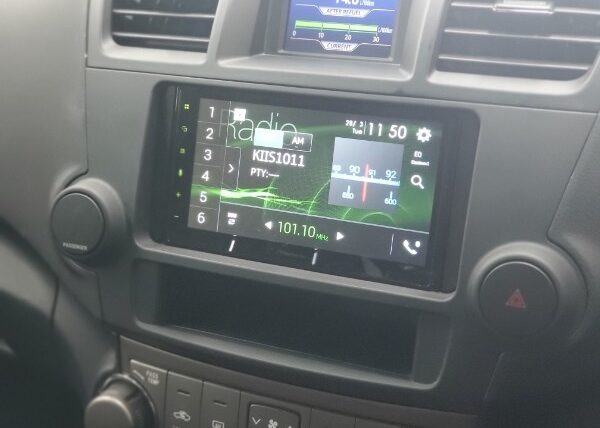 Toyota Kluger Audio Upgrade