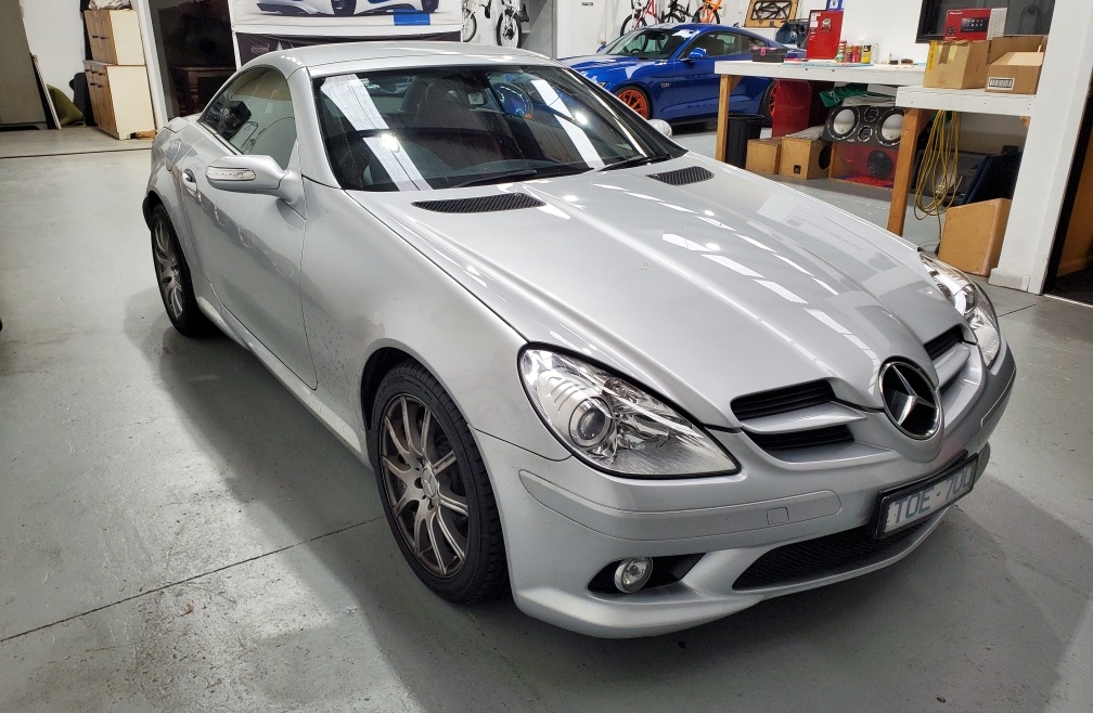 Mercedes SLK Audio Upgrade