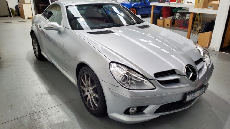 Mercedes SLK Audio Upgrade