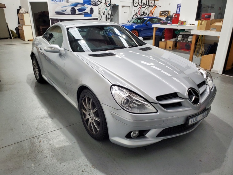 Mercedes SLK Audio Upgrade