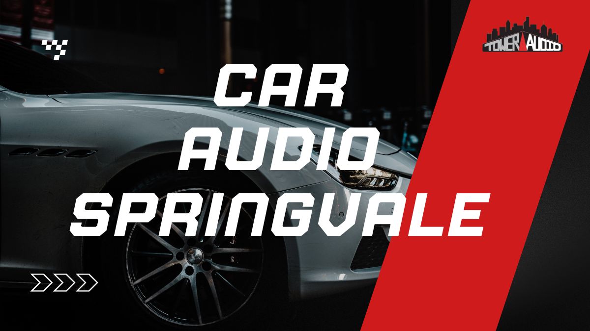 Car Audio Springvale - Installation, Upgrade & Repair