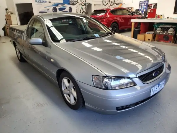 Ford BA Falcon Stereo Upgrade with Aerpro Dash Kit, Kenwood CarPlay AV Unit and Reverse Camera