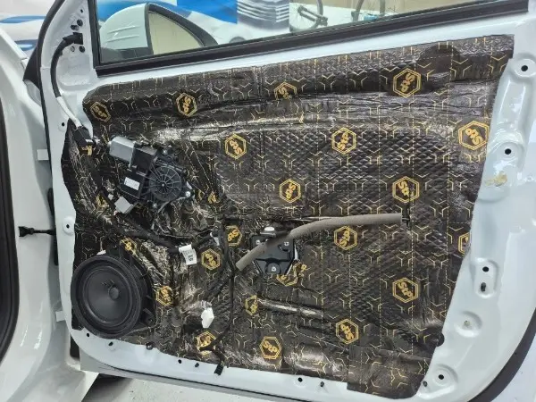 Car door Treatment for Sound Deadening Car door Treatment for Sound Deadening