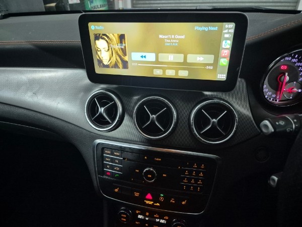 Mercedes CLA 10.2-Inch Apple CarPlay & Android Auto Screen Upgrade 2 Mercedes CLA 10.2 inch Apple CarPlay Android Auto replacement screen